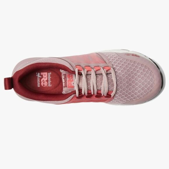 11 TIMBERLAND PRO radius composite SAFETY TOE anti fatgue PINK SNEAKERS - Picture 2 of 3